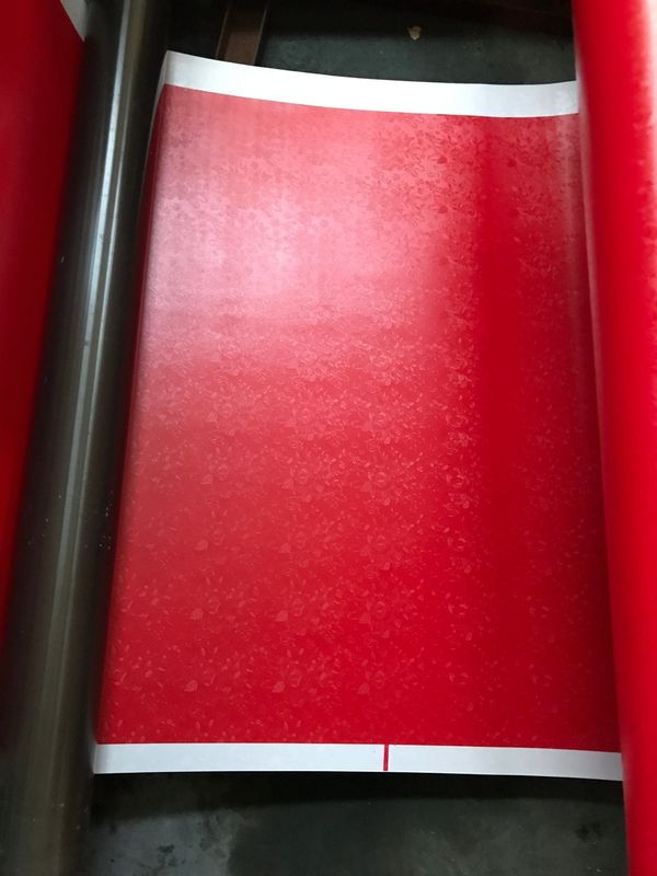 Macchina di stampa Flexo a pacchetto rosso per Max. velocità 150m/min Diametro del rullo web 100mm
