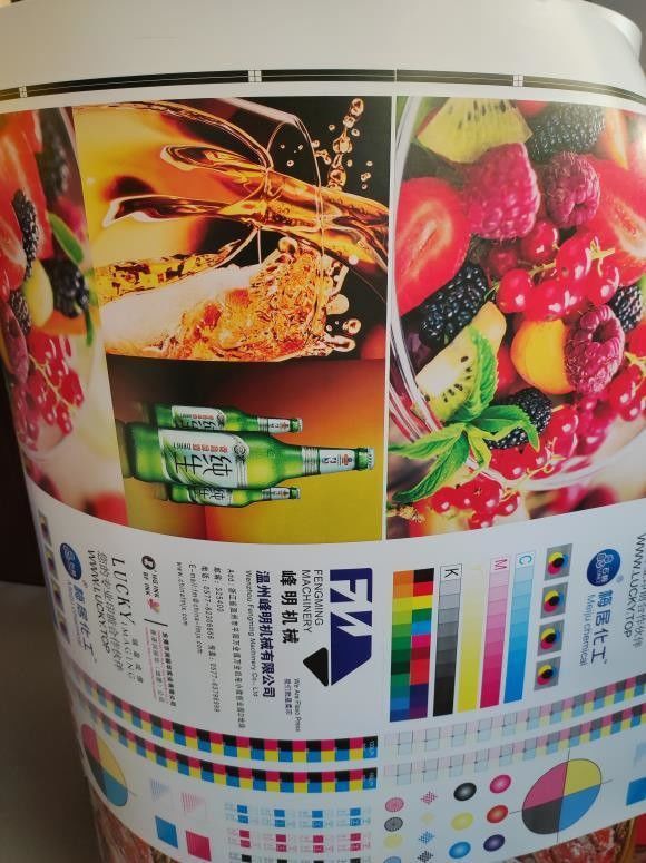 PLC Control Flexo Stampa con ripetizione di taglio a stampo 286-1200 mm e elevata efficienza