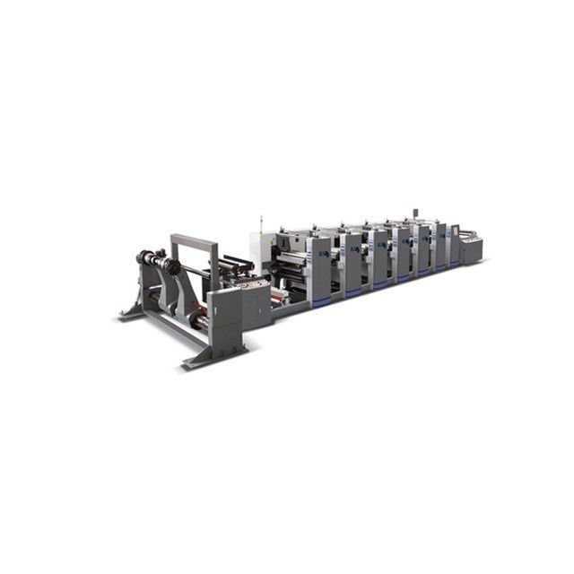 Kraft Paper Bag Flexo Printing Machine con 4 colori e 100 mm di diametro