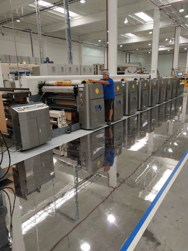Velocità FM-CS Flexo Machine Max. Velocità 240m/Min per la stampa di precisione