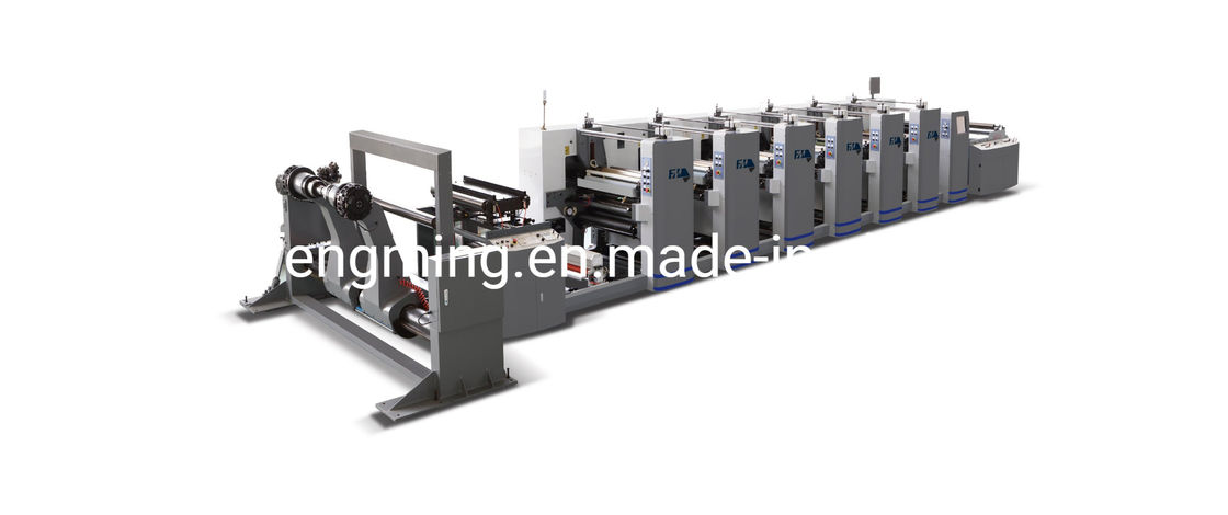 1/2/3/4/5/6 Macchina per la stampa di carta a colori Grado automatico Roller anilox automatico e ceramico