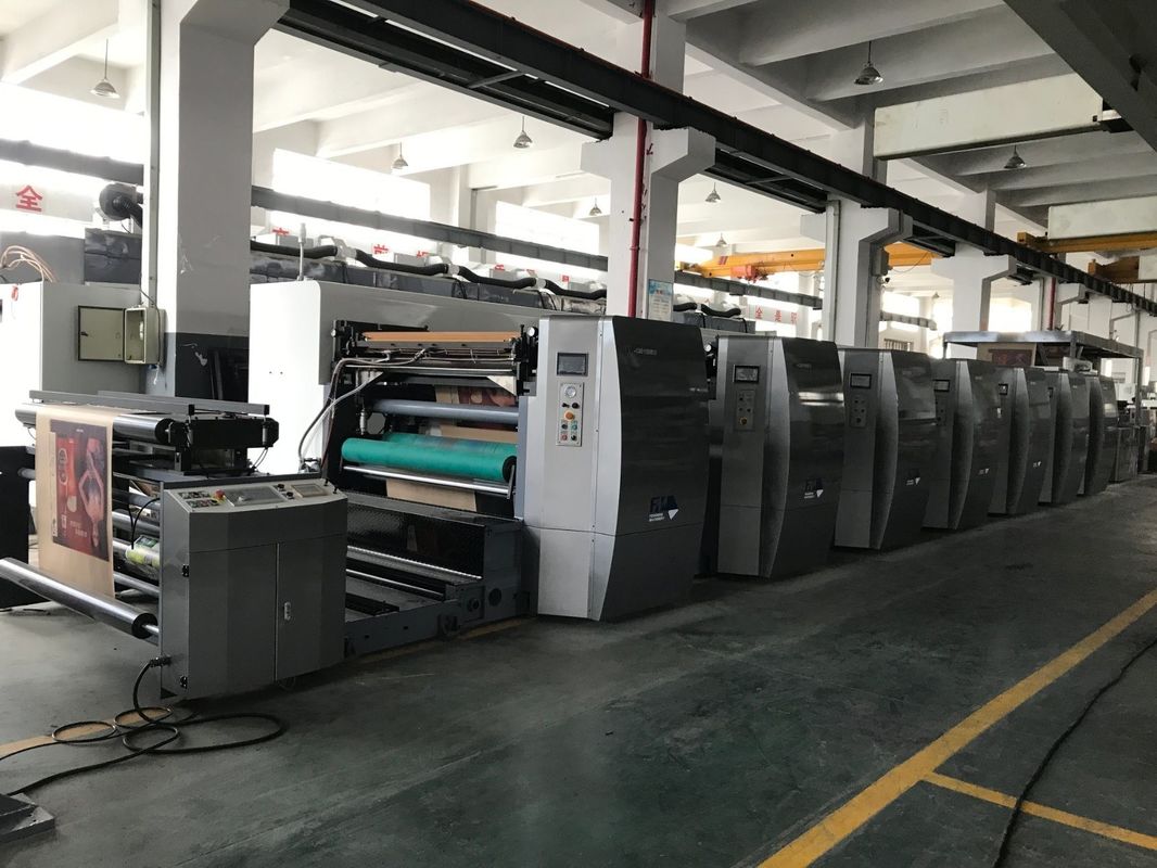 Larghezza massima della trama 1450/1650/1850/2250 mm Flesso-stampa per stampa ad alta velocità