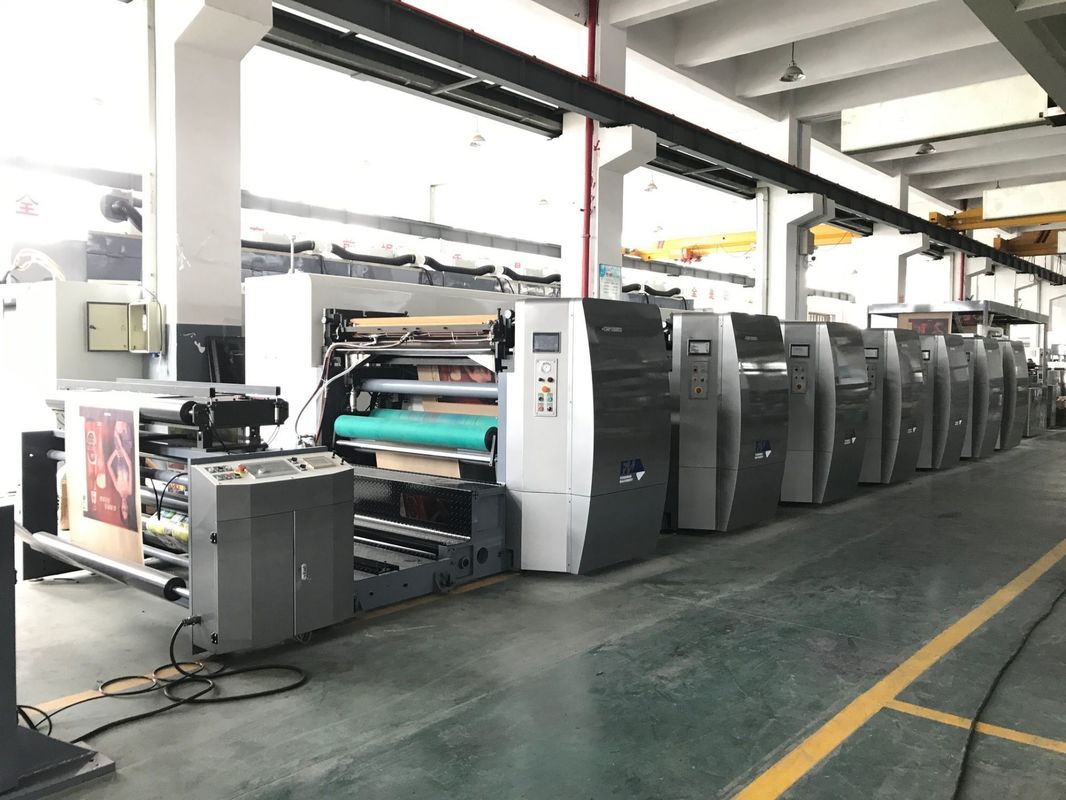 Larghezza massima della trama 1450/1650/1850/2250 mm Flesso-stampa per stampa ad alta velocità