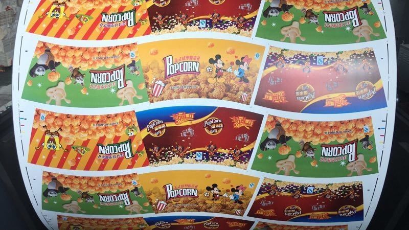 200 m/min Velocità di stampa Coppa da caffè Flexo Stampa con Disegno di unità