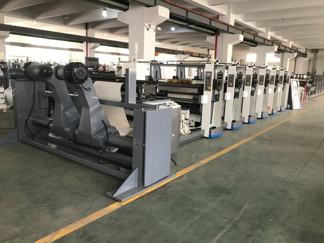 Macchina per la stampa a doppia flessibilità con rivestimento in PE, di diametro di 100 mm e asciugatrice UV-IR