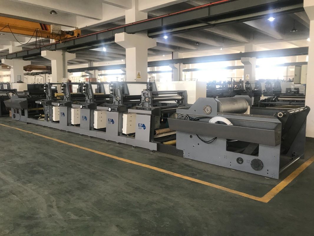 6 colori Flexografia Color Coppa di carta macchina di stampa con 380V 415V 440V 220V alimentazione