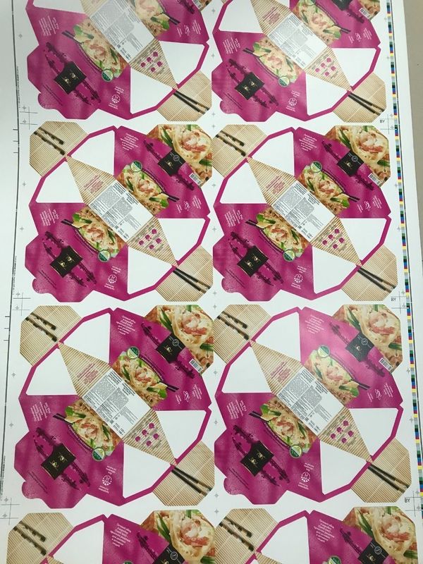 Tipo di carta ad alta velocità per la stampa flessibile 6 colori
