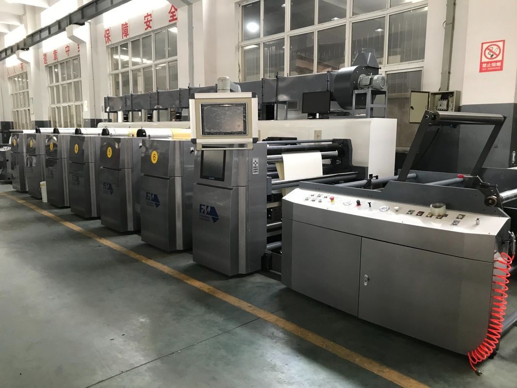 1370 mm Max. Larghezza della trama Flexografica macchina di stampa per confezionamento di sacchetti di carta per tazze di carta