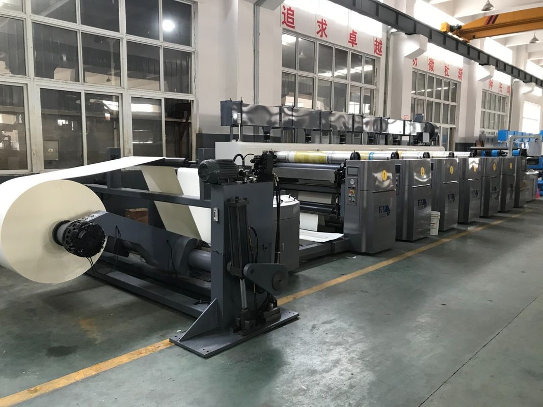 1370 mm Max. Larghezza della trama Flexografica macchina di stampa per confezionamento di sacchetti di carta per tazze di carta