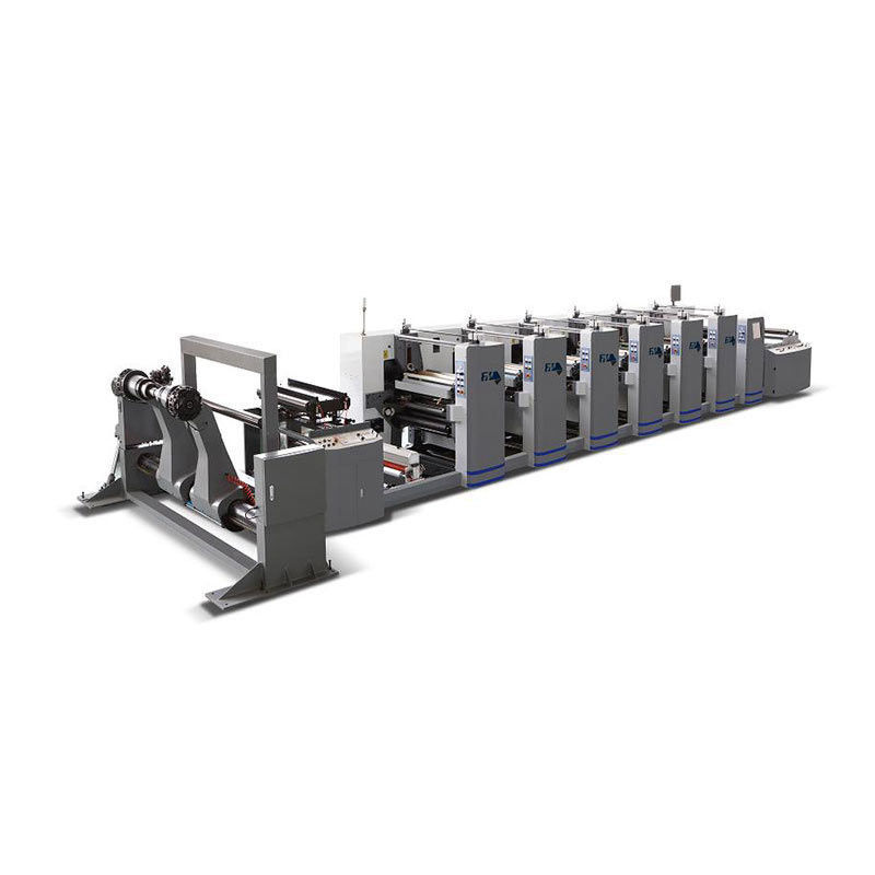150 m/min Velocità di stampa FM-B1020 Wide Web Flexographic Printing Machine Per la stampa