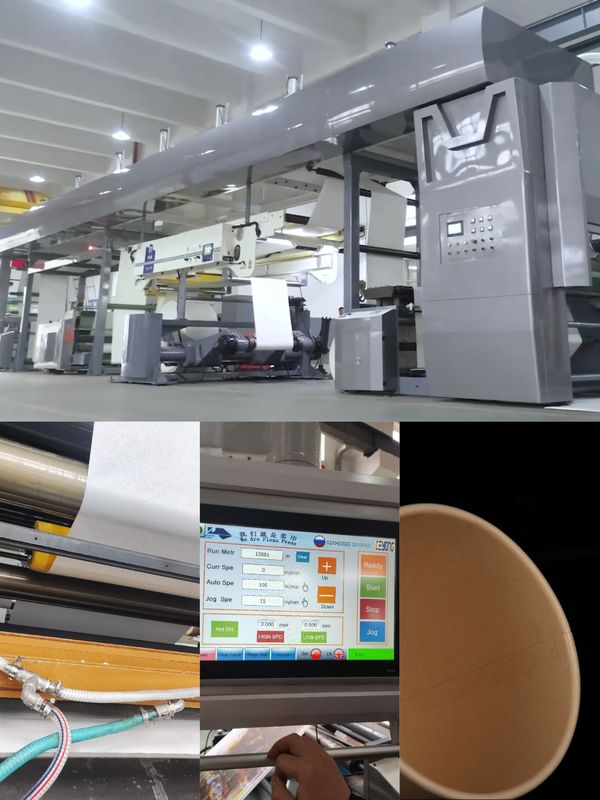 Sistema di preparazione del rivestimento per la carta No Machine di rivestimento di plastica Air Doctor Coater