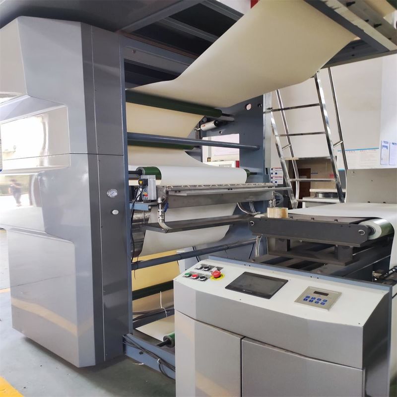 Macchina di stampa flexografica ad alta velocità con rivestimento aereo
