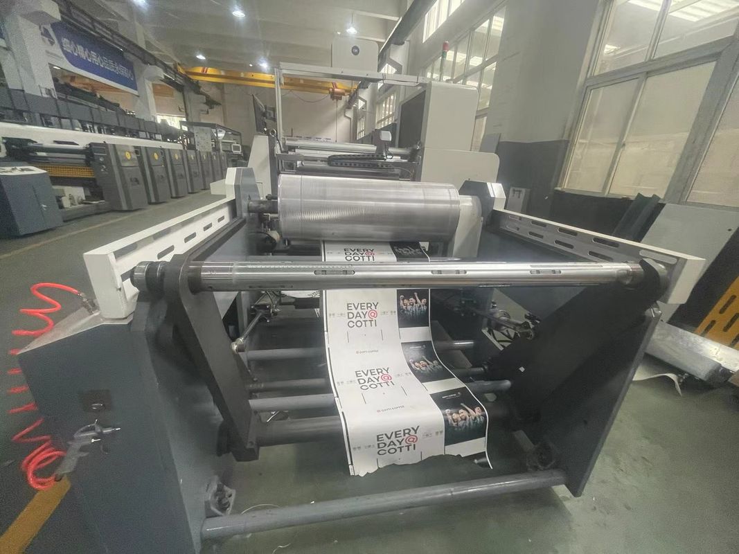 Macchina per la stampa di tazze di carta di alta qualità Macchina per la stampa a singolo passaggio corrugata