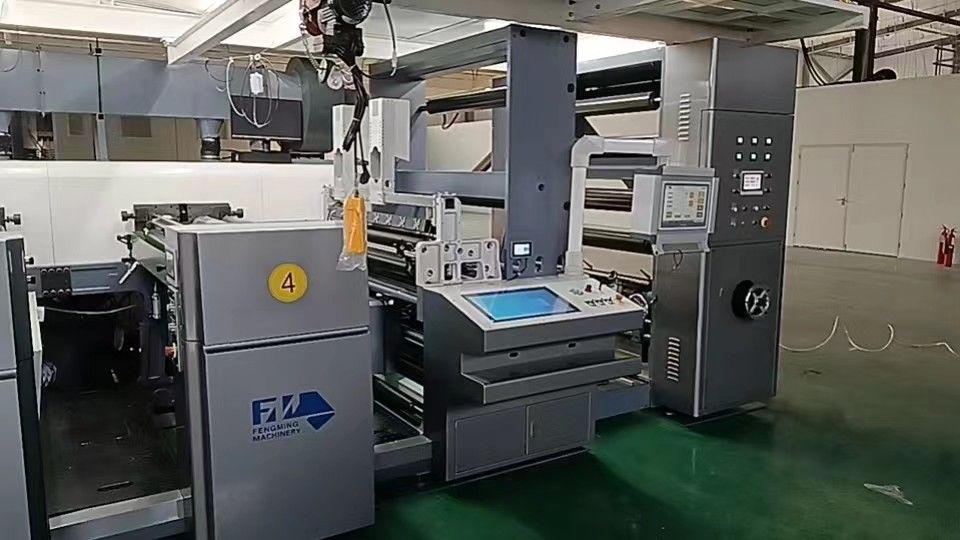 Velocità meccanica massima 150 m/min Unità di stampa flessibile per grande giratore di diametro 1524 mm