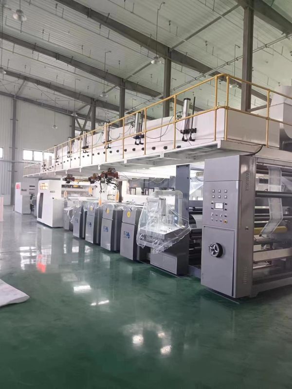 Velocità meccanica massima 150 m/min Unità di stampa flessibile per grande giratore di diametro 1524 mm