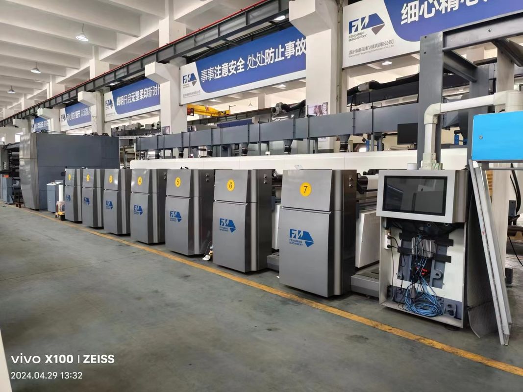 Macchina per la stampa flessibile a manica di cartone con larghezza di stampa massima di 630 mm