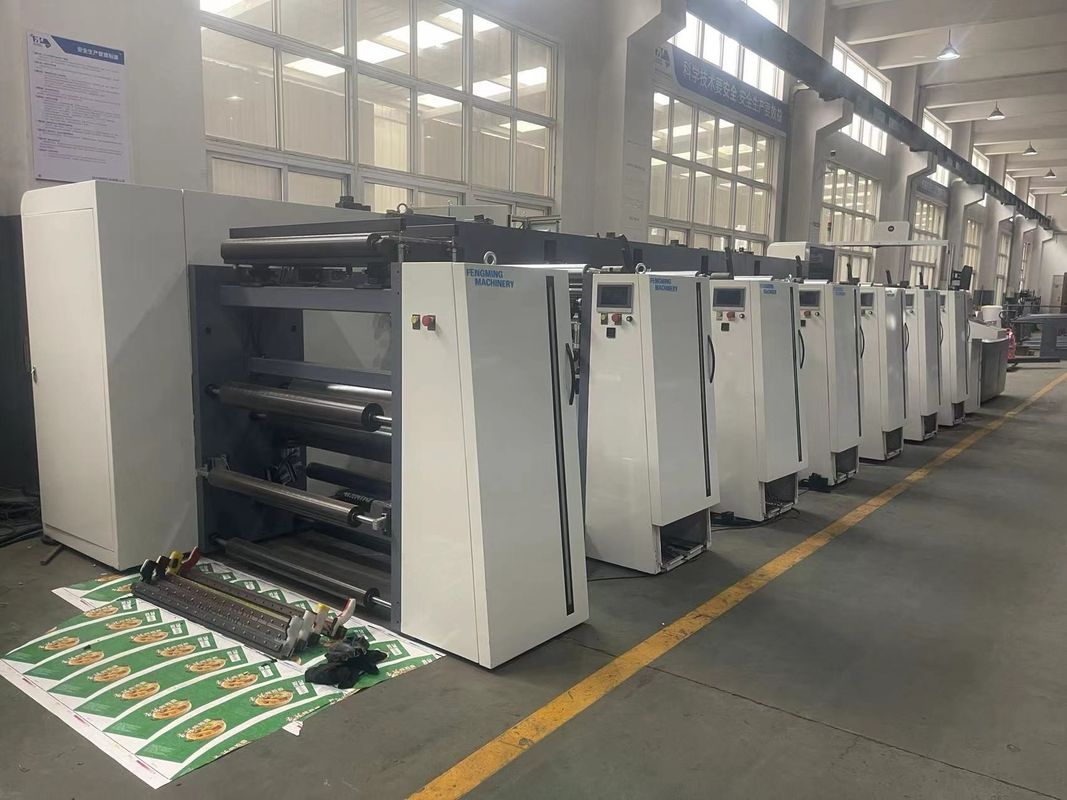Macchina per la stampa flessibile a manica di cartone con larghezza di stampa massima di 630 mm