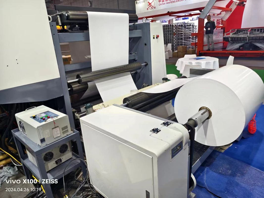Asciugatrice IR e sistema di guida web inclusi nella macchina da stampa flexografica a manica