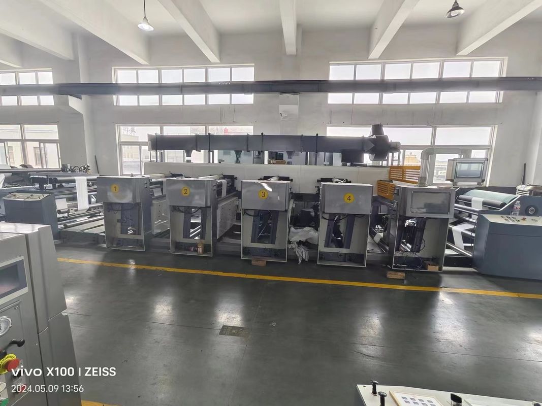 8 Colore Carta commestibile Pp N Non tessuto Mylar Bag Cup Box Package Flexographic Printer Flexo Printing Machine Prezzo