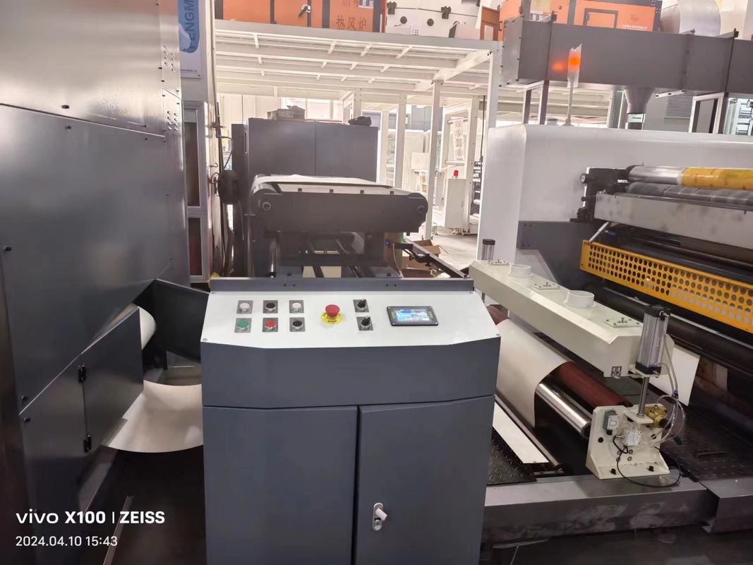 240 m/min Servo Control FM-CS Flexographic Printing Machine con diametro di 100 mm di rulli