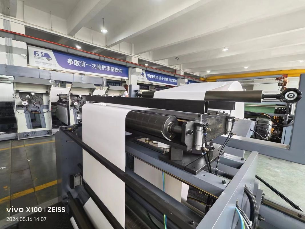 4 colori Alta velocità Flexo Stampa macchina Roll To Roll Flexografica Stampa macchina Flexografica stampante