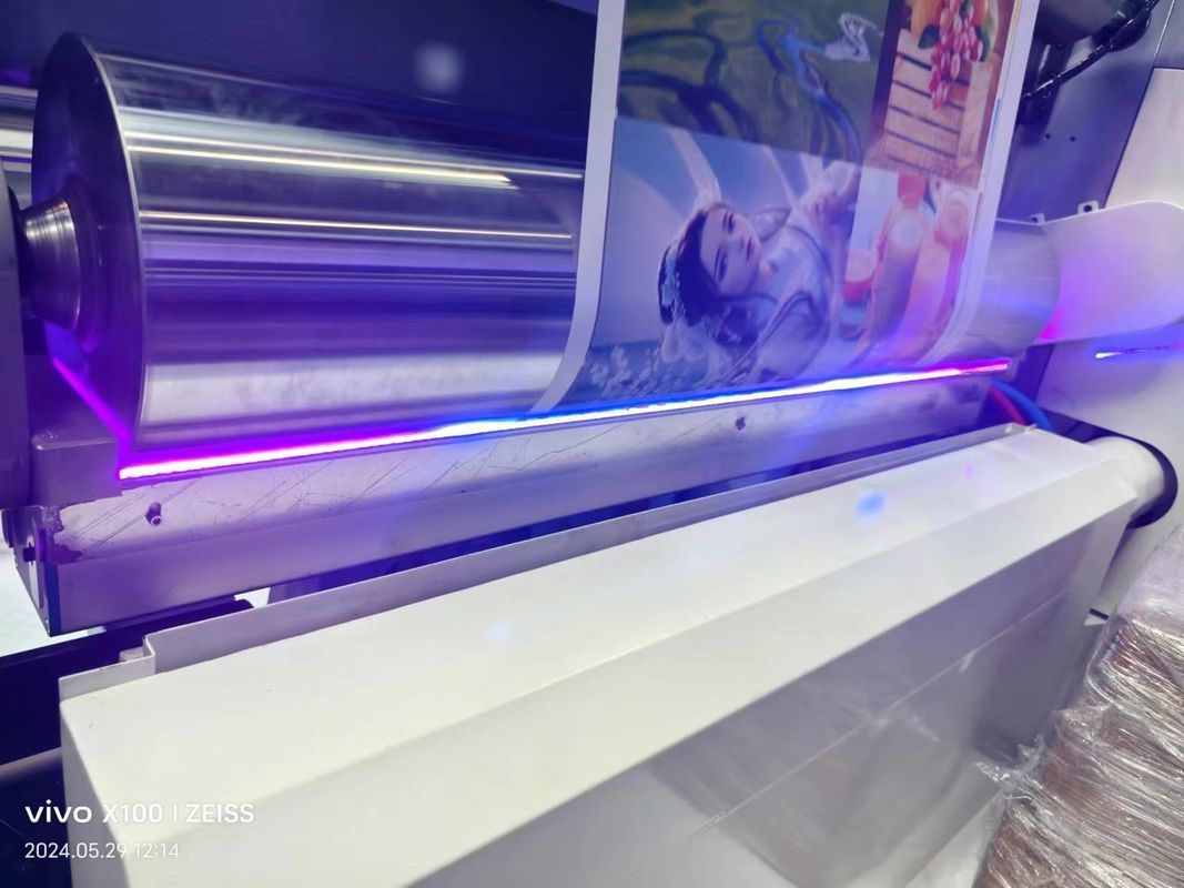 Macchine per la stampa UV Servo Flexo 1350mm Tazze di carta a rotolo Nuova condizione Stampa di carte