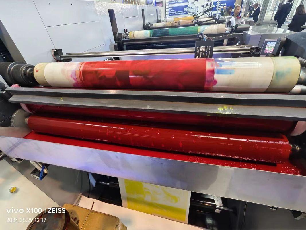 Macchina di stampa flessibile per la stampa ad alta velocità di tazze di carta, cartoni e altro 39.5 Quot 1000 Max.