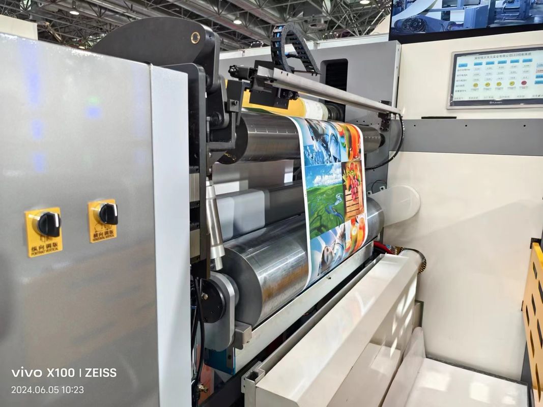 2024 Stampa automatica 6/8/10 senza ingranaggi a colori Servo Flexo Stampa macchine produttori Prezzo per plastica