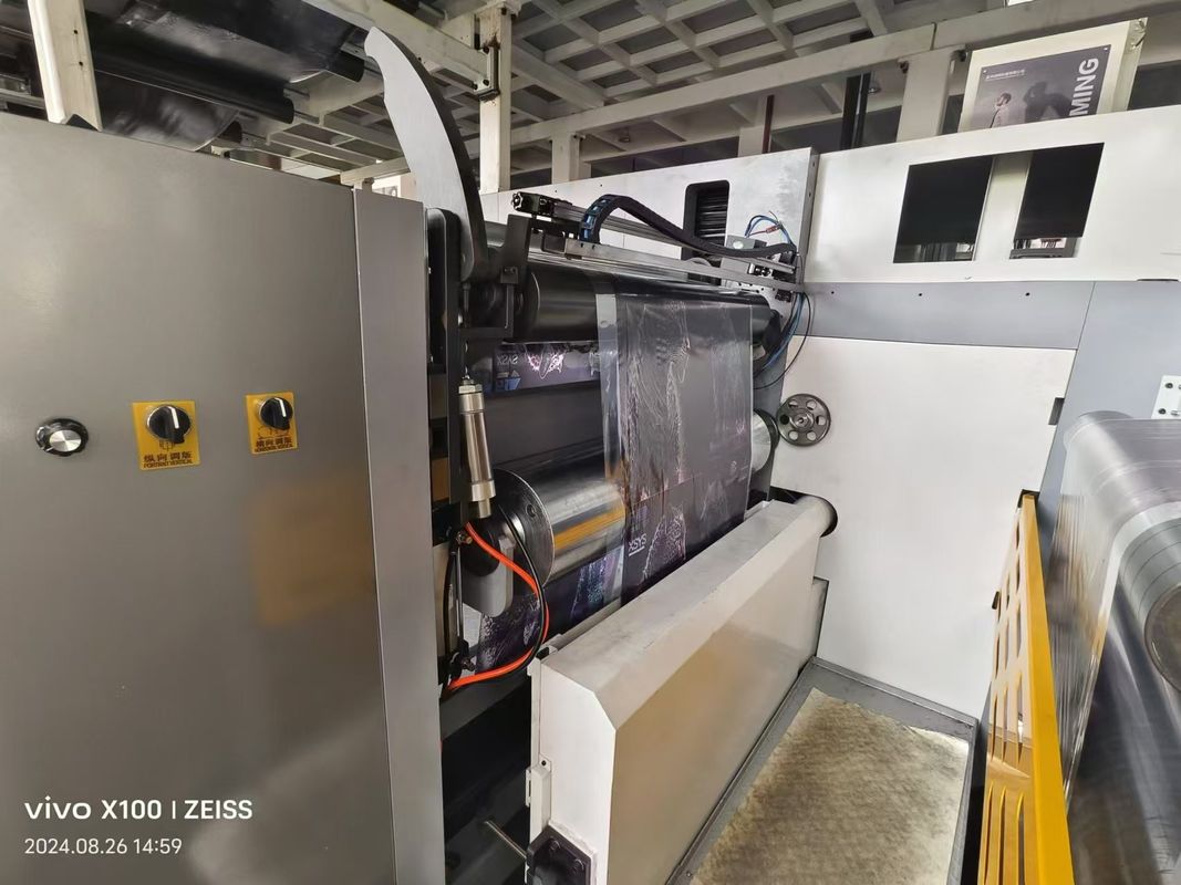 Macchine di stampa servo orizzontali flessibili automatiche per tipografie e impianti di produzione