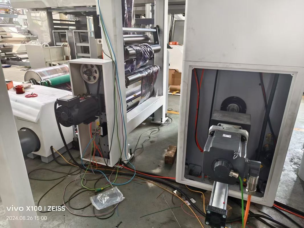 Stampa Flexografica Automatica, lato anteriore 9 colori lato posteriore 1 colori Etichetta Flexo Stampa Flexografica Stampa
