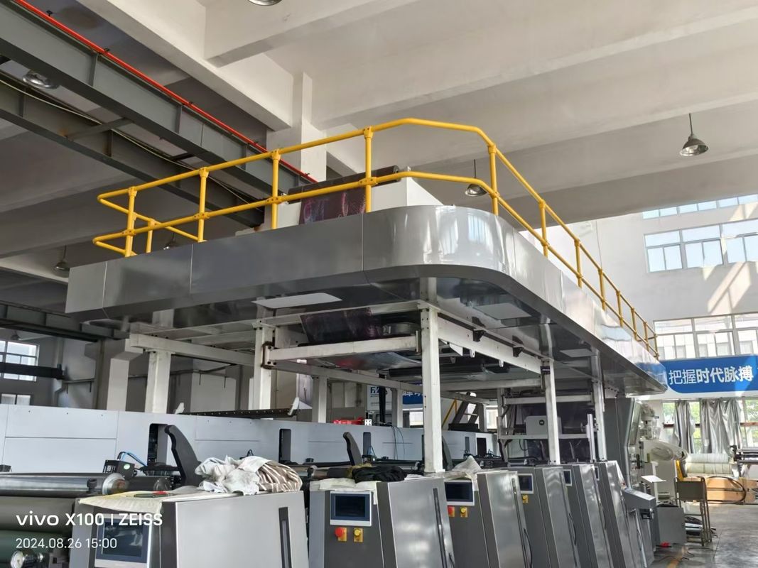 Stampa flexografica multicolore automatica senza sosta 10 piastre Tipo per sacchetto di carta Nuova condizione con 10 colori