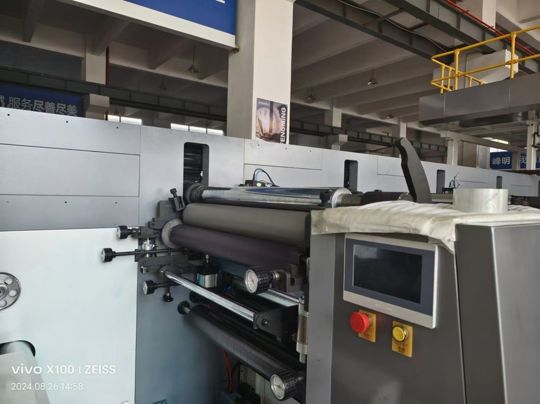 Stampa flexografica multicolore automatica senza sosta 10 piastre Tipo per sacchetto di carta Nuova condizione con 10 colori