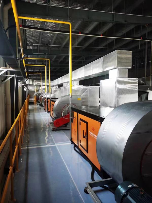 Macchina di rivestimento a doppia fessura 1100 Larghezza 70 metri Forno con rilevamento CCD e rilevamento a raggi X a due fotogrammi