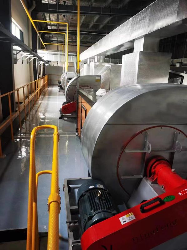 Macchina di rivestimento a doppia fessura 1100 Larghezza 70 metri Forno con rilevamento CCD e rilevamento a raggi X a due fotogrammi