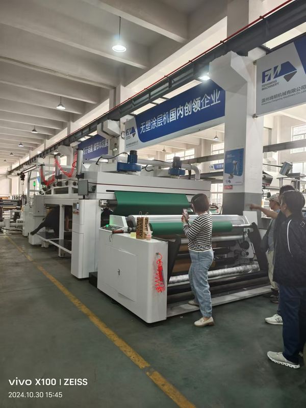 Macchina di stampa flexo a catena a cascata con pulsanti di corsa / arresto