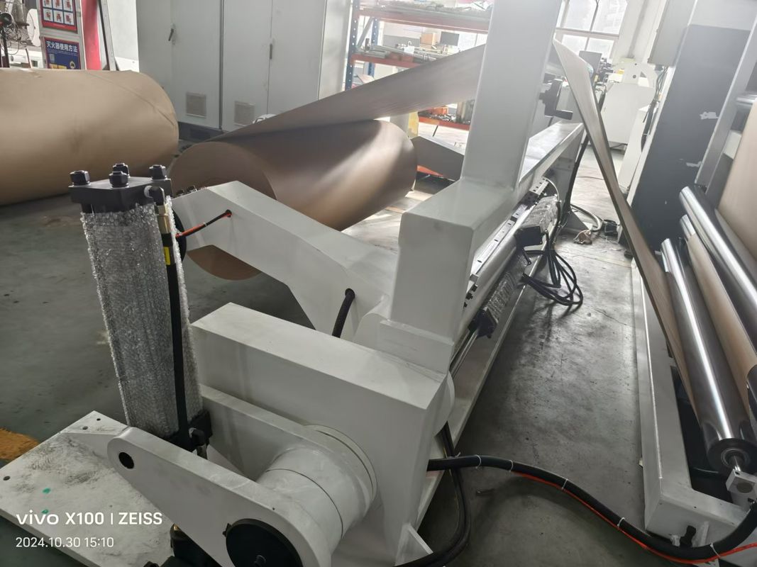 2.5m di larghezza accurato Registro di colori in cascata Flexo Stampa macchina con 6m forno di riscaldamento