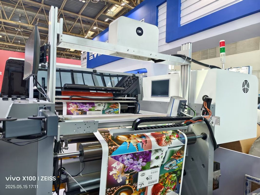 Macchina da stampa flessografica UV a 6 colori ad alta velocità automatica, tipo unità a petalo