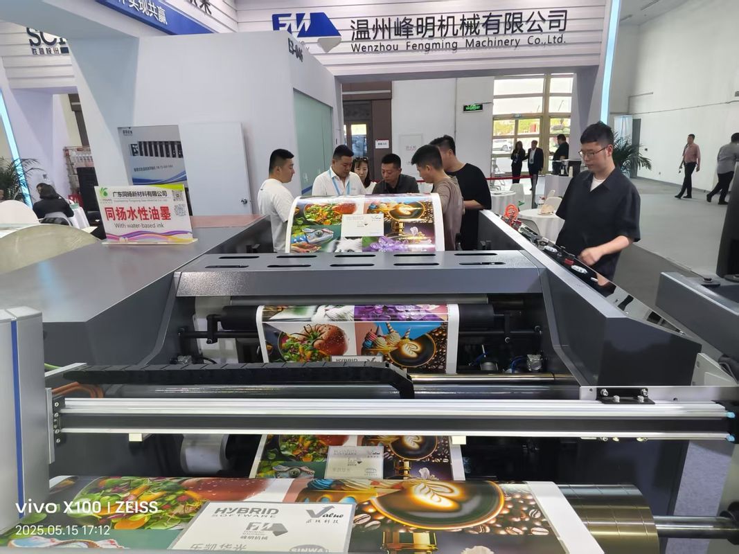 Macchina di stampa flexografica automatica ad alta velocità 4 6 8 con sacchetto di carta a colori
