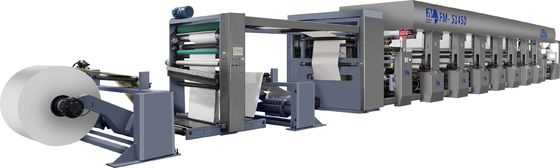 Inchiostro a base d'acqua Macchina di stampa flexografica con cartone a facciata singola