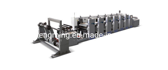 Larghezza di stampa massima 900 mm Borsa di carta di lusso Macchina di stampa flexo per marchi di lusso
