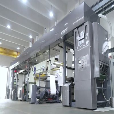 Macchina di stampa flexografica ad alta velocità con rivestimento aereo