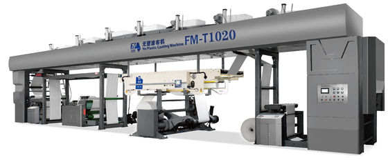 Grandi dimensioni di carta 1350 mm larghezza senza rivestimento di plastica macchina di laminazione per cartone