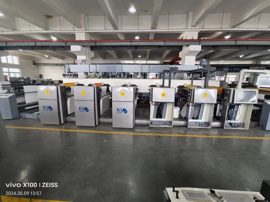 Macchina di stampa flessibile per risparmio di tempo e materiale