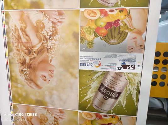 Unità Tipo Due 4 6 Color Flexo Printer Label Flexographic Printing Machine