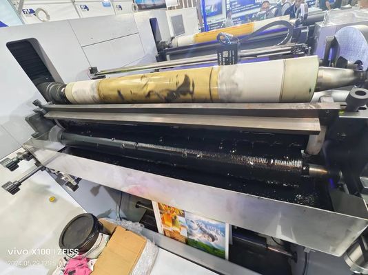 Macchina di stampa per sacchetti non tessuti, 4 colori di sacchetti non tessuti di tessuto Flexo
