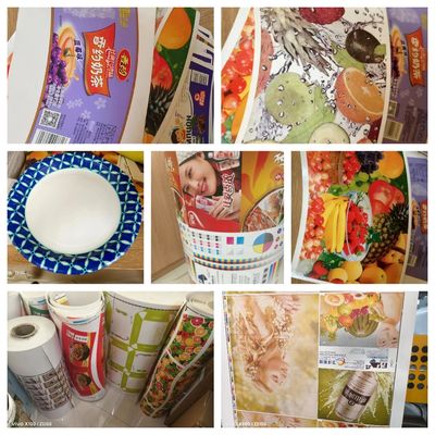 8 Colore Carta commestibile Pp N Non tessuto Mylar Bag Cup Box Package Flexographic Printer Flexo Printing Machine Prezzo